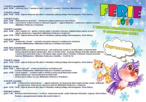 Ferie plakat zmniejszony